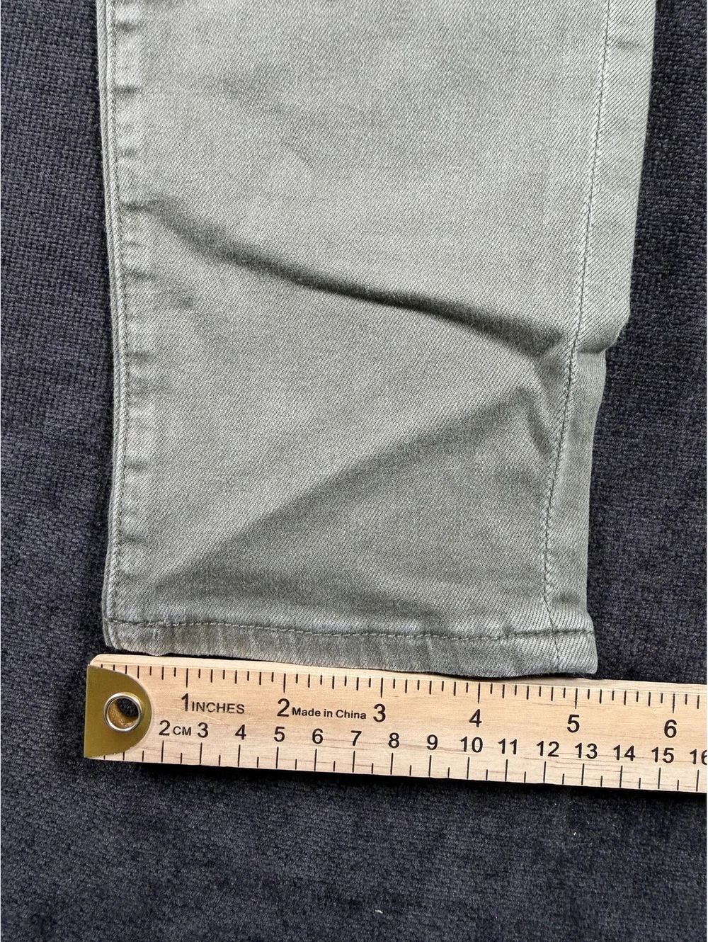 American Eagle Next Level Stretch Olive Green Jeans US 10 Regular